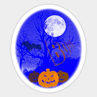 , Booo Halloween Sticker